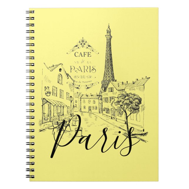 Cafe Paris   Carnet (Devant)