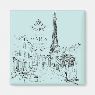 Café Paris Magnet
