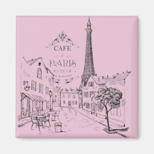 Café Paris Magnet (Devant)