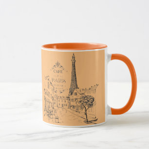 Café Paris Mug à deux tons