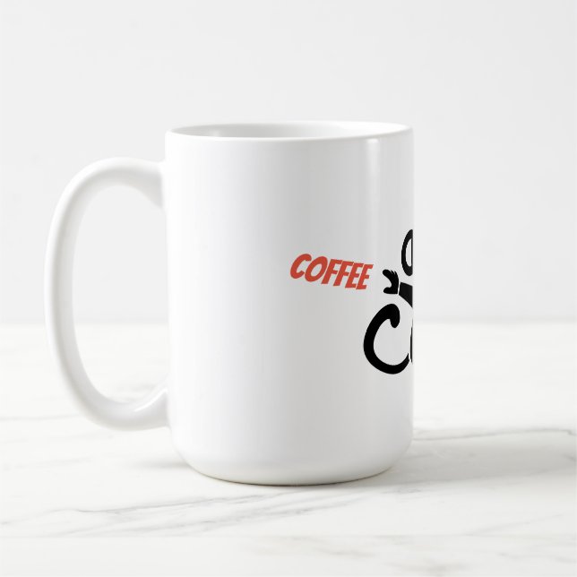 Café personnalisé Ninja Café Mug (Gauche)