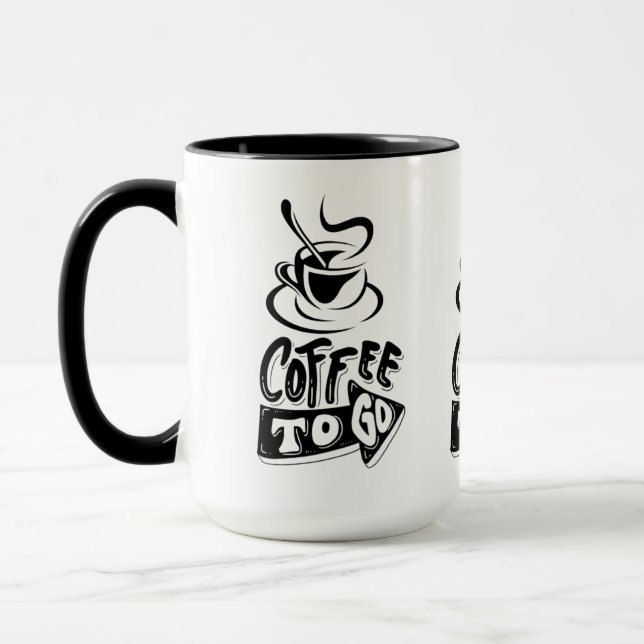 Café Personnalisé Pour Aller Combo Mug - FreeFit C (Gauche)