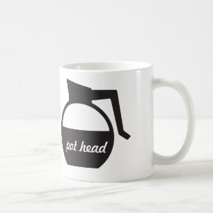 Café Pot Drôle Pot Tête Mug