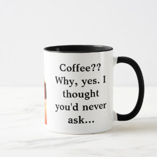 Café ? ? Pourquoi, oui… tasse