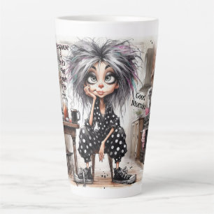 Café Quirinal Lady Menopause Latte Mug