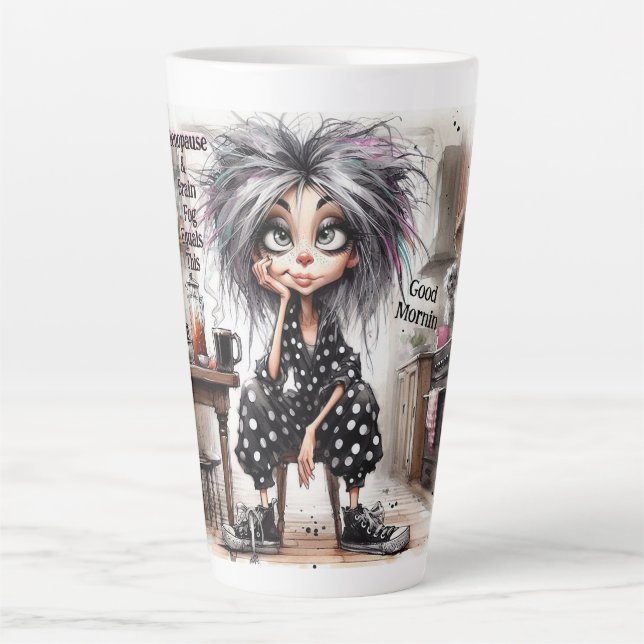 Café Quirinal Lady Menopause Latte Mug (Devant)