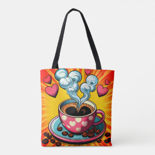 Café Retro Lover Café Shop ou Café Sac fourre-tout
