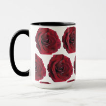 Café Rose Rouge / Mug De Thé Pour Elle