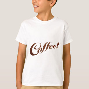 Café - T-shirt pour enfants
