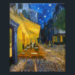 Café Terrasse en soirée | Van Gogh | Impression ph<br><div class="desc">Cafe Terrace at Night est un tableau de 1888 de Vincent Van Gogh.</div>