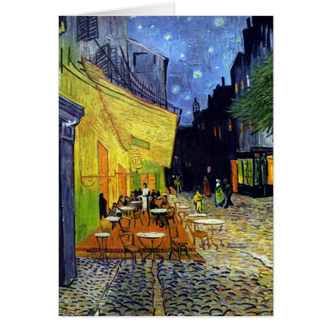 Café Terrasse le soir (Devant)