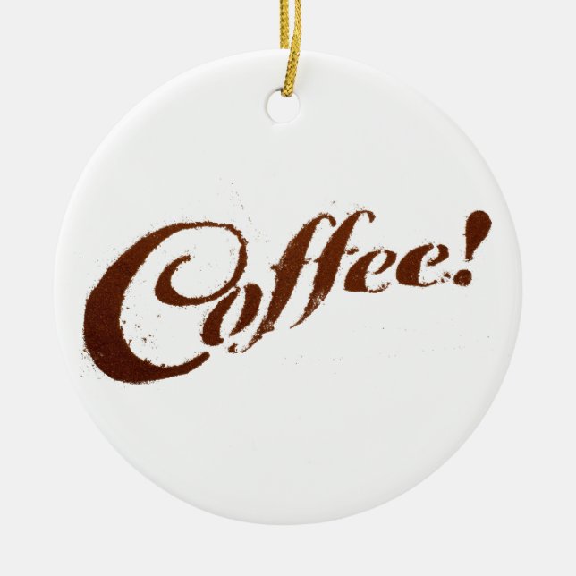 Café Terres de Café - Ornement Rond (Devant)