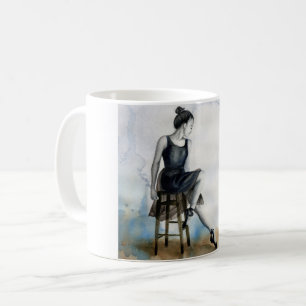 Café Thé Hot Cocoa Dancer Ballet Ballerina Mug