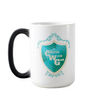 Café turquoise avec Dieu Design Morph Mug