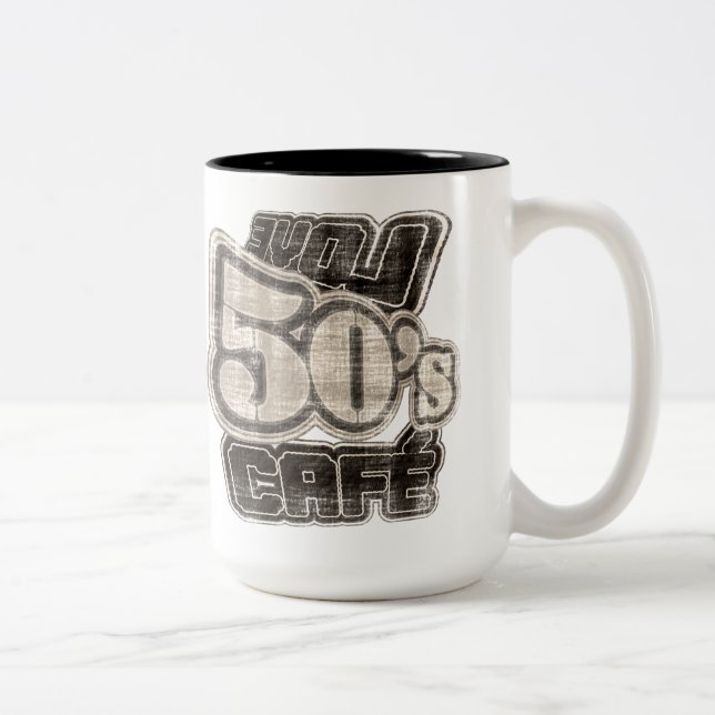 Café vintage Love 50's - Mug (Droit)
