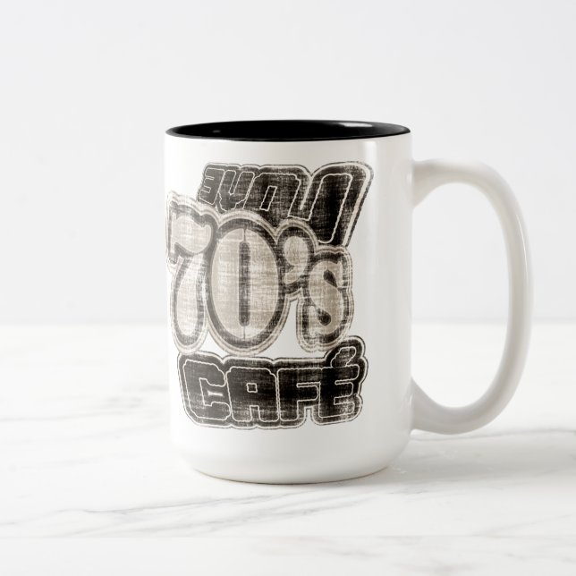 Café vintage Love 70's - Mug (Droit)