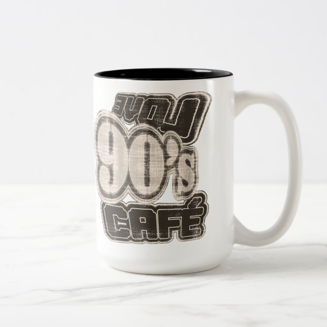Café vintage Love 90's - Mug (Droit)