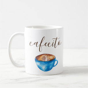 Cafecito Café Mug Cubain Espresso Aquarelle
