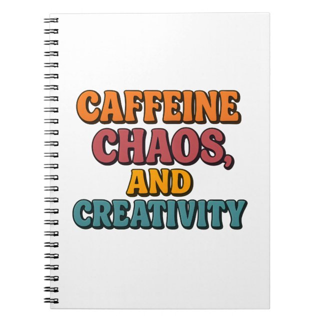 Caféine Chaos et Carnet de la créativité (Devant)
