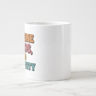 Caféine Chaos et Mug de la créativité - Funky Retr