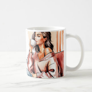 Caféine & Confiance - Maman Mug café cadeau