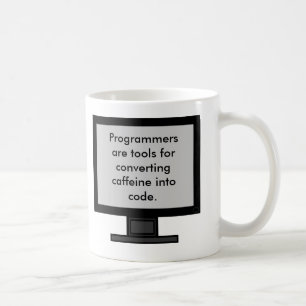 Caféine dans la tasse de code
