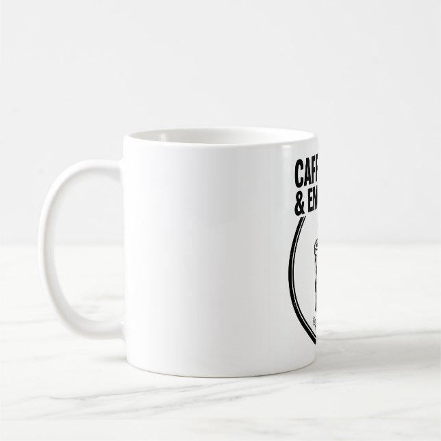 CAFEINE & EMBALMEMENT — Tasse drôle (Gauche)