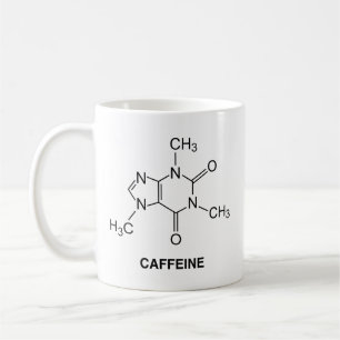 Caféine Molécule Café Mug