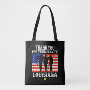 CafePress Louisiana Plan Sac fourre-tout Canvas Fo