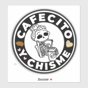 Cafesito y Chisme autocollant autocollant autocoll