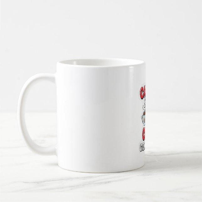 Caffeine&Chaos coordinator  Morning Mug for women  (Gauche)