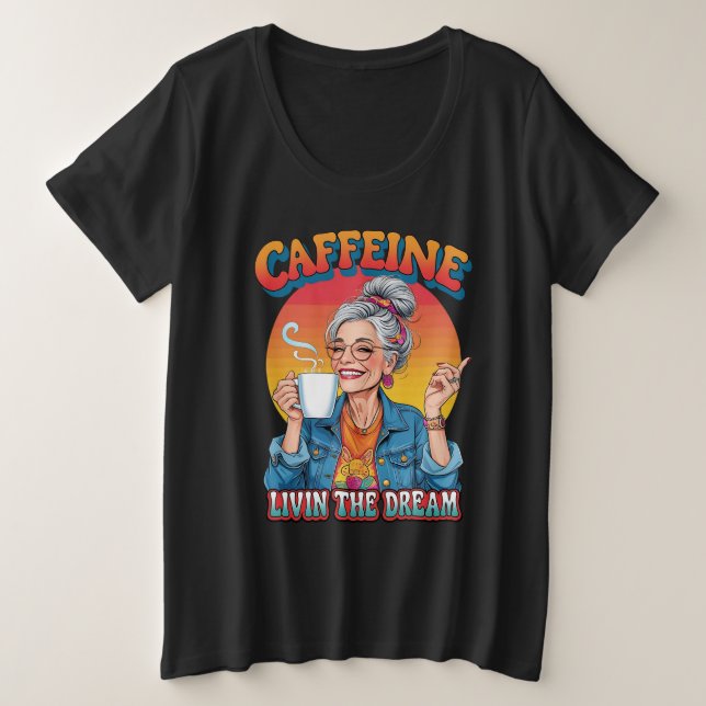 Caffeine Queen – Le moment de café rêvé (Design devant)