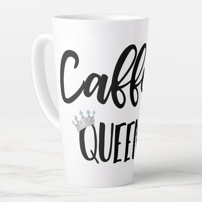 CAFFEINE QUEEN MUG (Angle gauche)