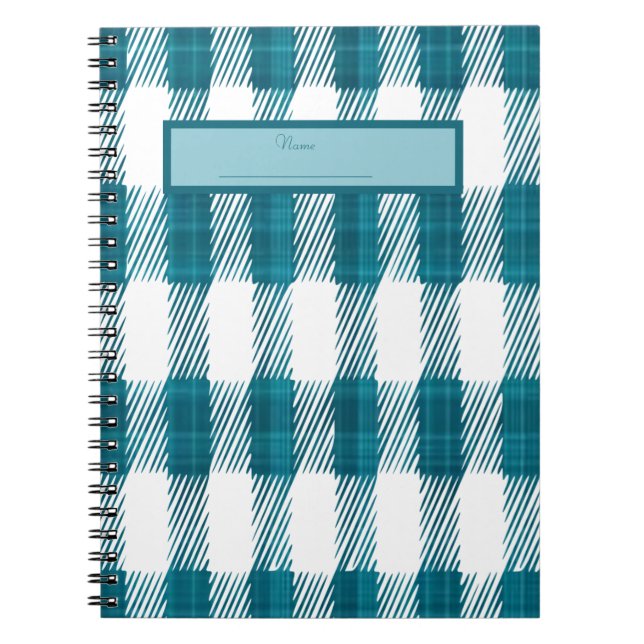 Cahier à carreaux bleus (Devant)