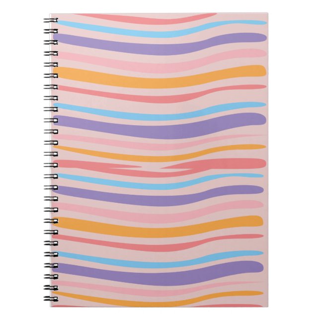 Cahier à lignes courbes (Devant)