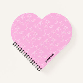 Cahier à motif de rubans et de cerises Coquette Mi