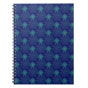 Cahier à motif floral