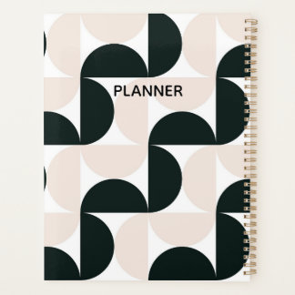 Cahier à motif géométrique