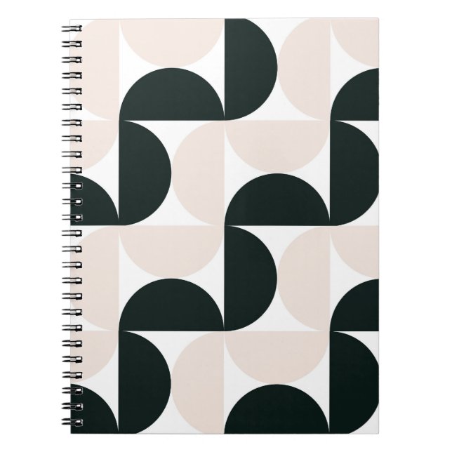 Cahier à motif géométrique (Devant)