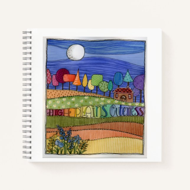 Cahier à pages quadrillées (Devant)