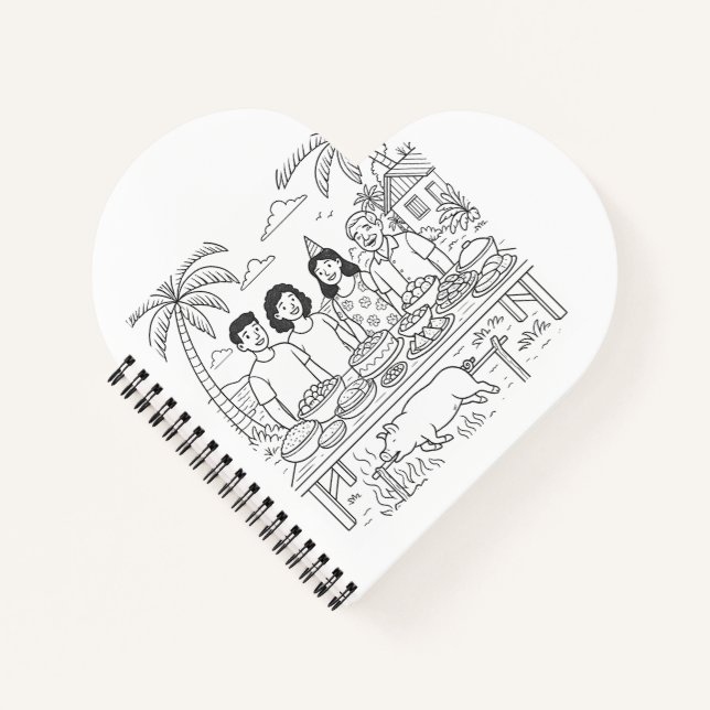Cahier à reliure spirale (Devant)
