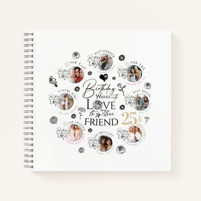 Cahier à reliure spirale (Devant)