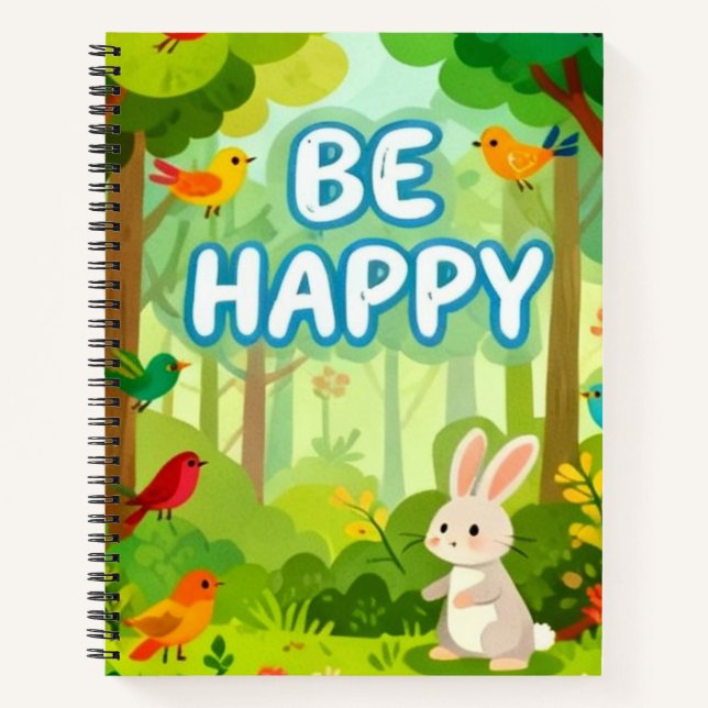 Cahier à reliure spirale (Devant)