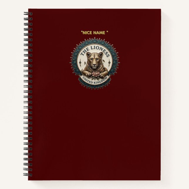 Cahier à reliure spirale (Devant)