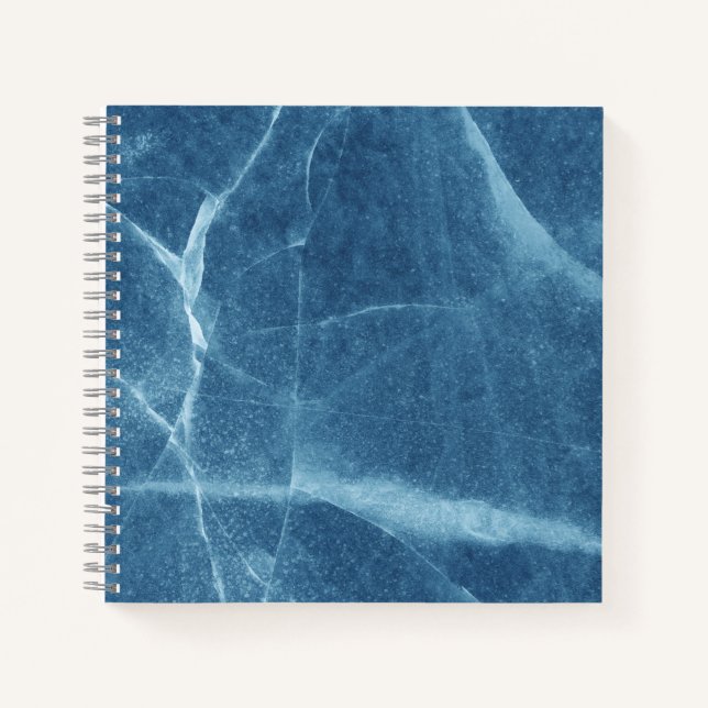 Cahier à reliure spirale 21,59 cm x 21,59 cm (Devant)