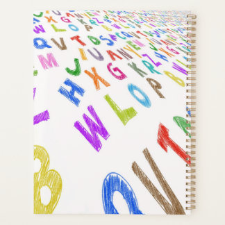 Cahier à reliure spirale 21,59 x 27,94 cm - Alphab