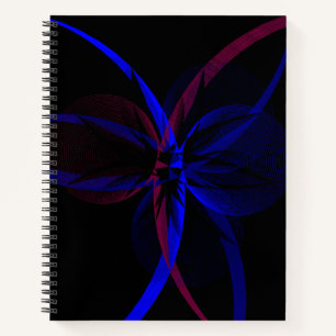 Cahier à reliure spirale Abstraction Géométrique