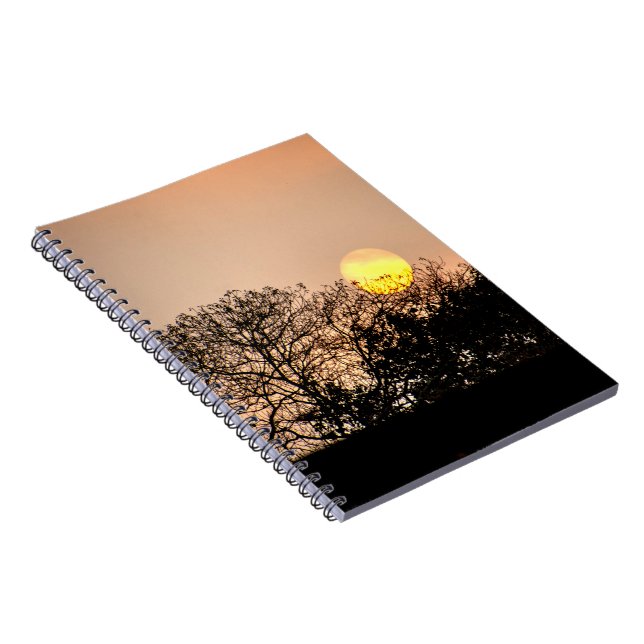 Cahier à reliure spirale Angkor Wat lever de solei (Côté Droit)