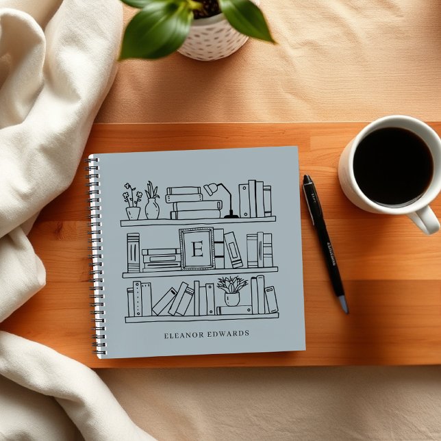 Cahier à reliure spirale avec monogramme pour amat (Créateur téléchargé)