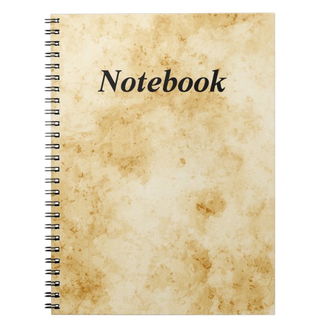 Cahier à reliure spirale avec votre personnalisati (Devant)
